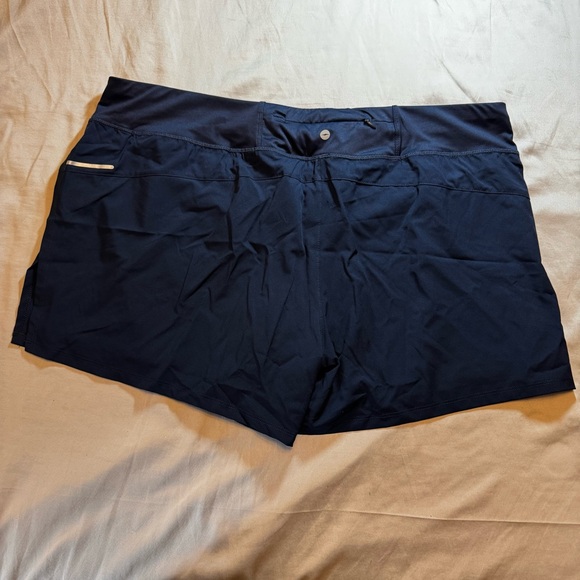Avia Navy Blue Women's Athletic Running Workout Shorts With Liner XXXL - Picture 7 of 9